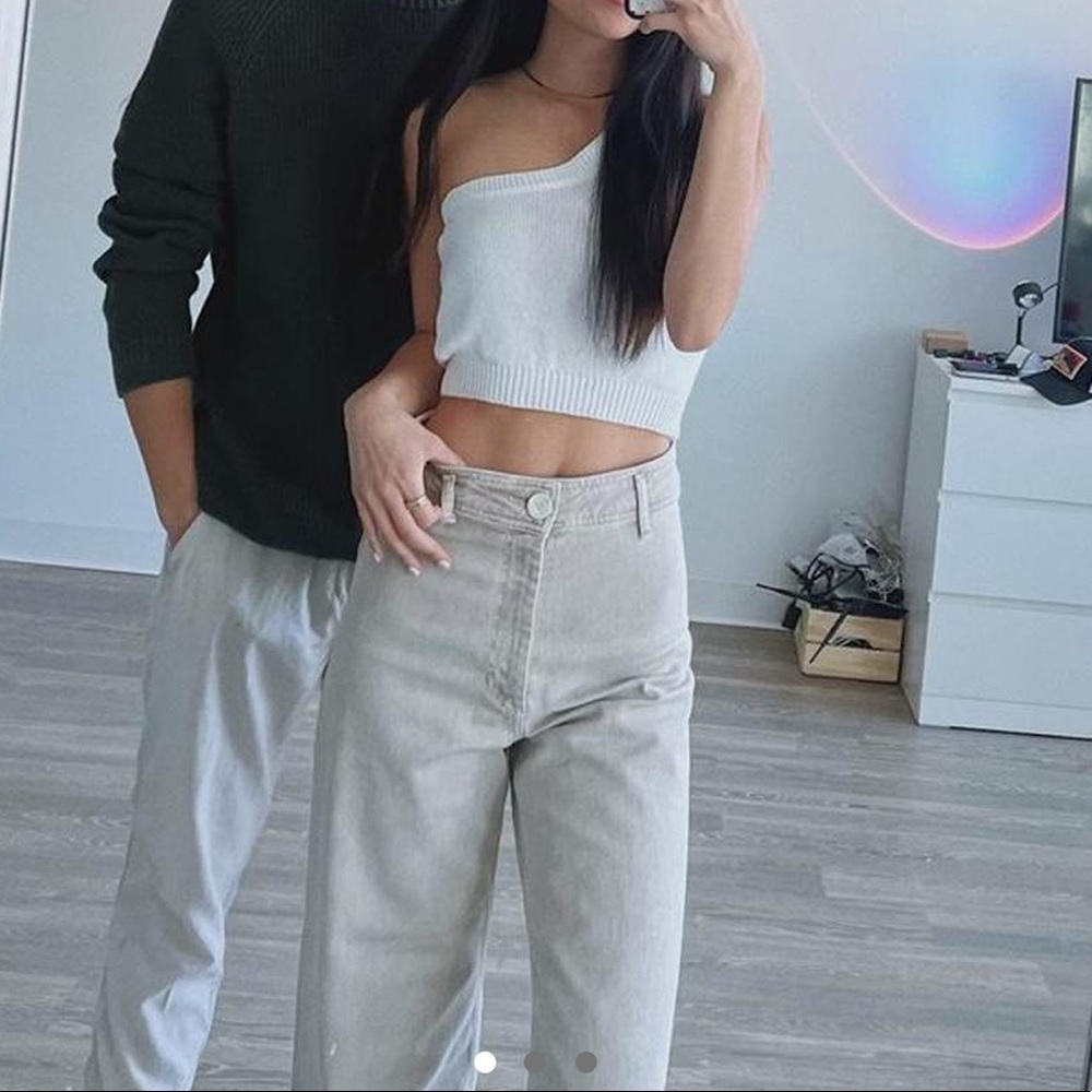 Knit One Shoulder Tank